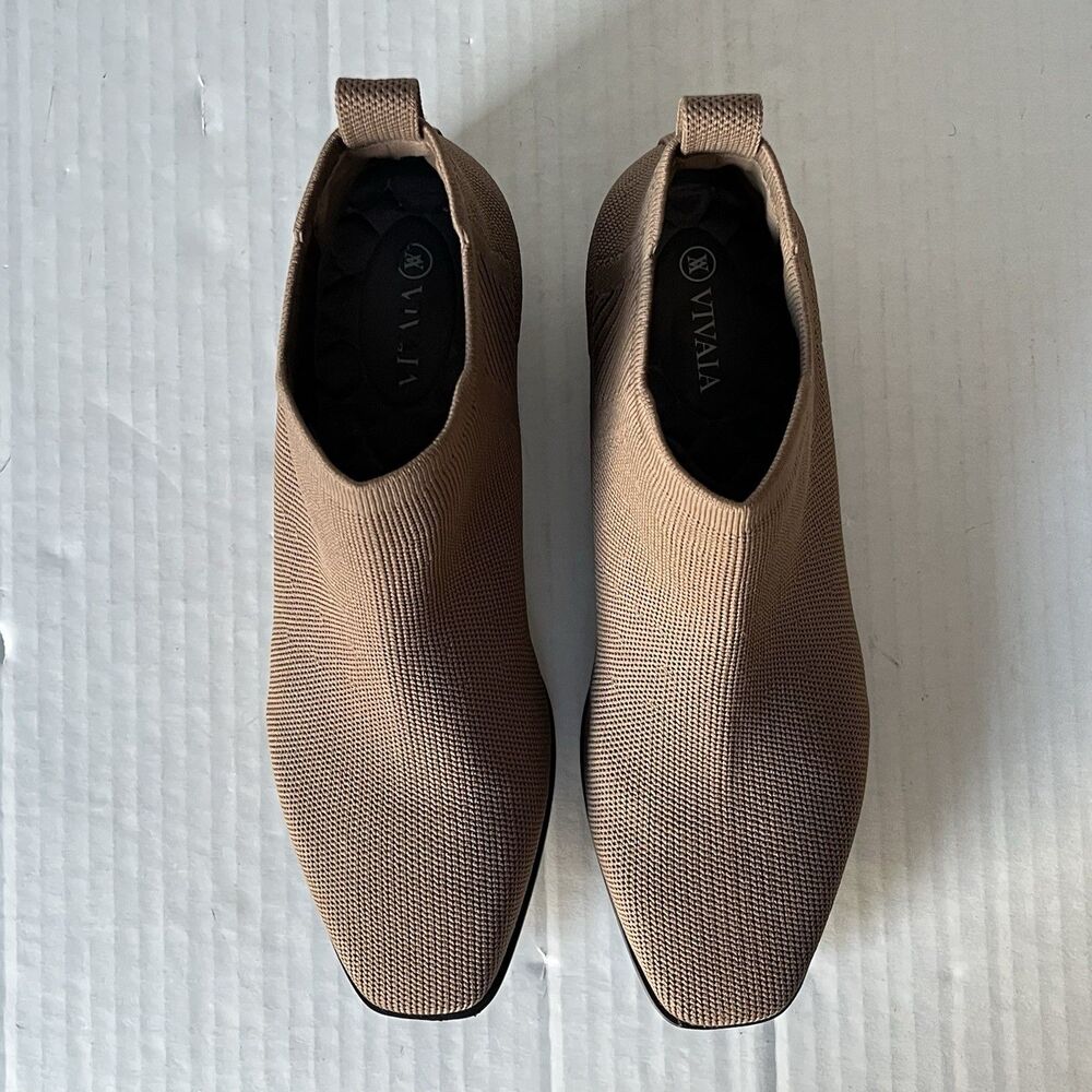 Vivaia Ryan Pro Square Toe Water Repellent Slip On Chelsea Boots Low Heel 39.5 - Picture 12 of 15